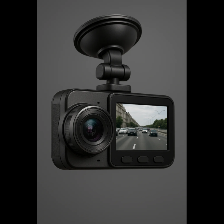 Dashcam de alta definición para taxis, fondo negro